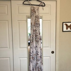 Gauzy maxi dress